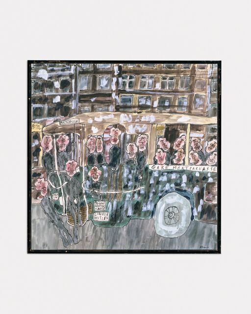 Jean Dubuffet、LE SOUPER RICHE、画集画、新品額装付 ?height=640&quality=80&